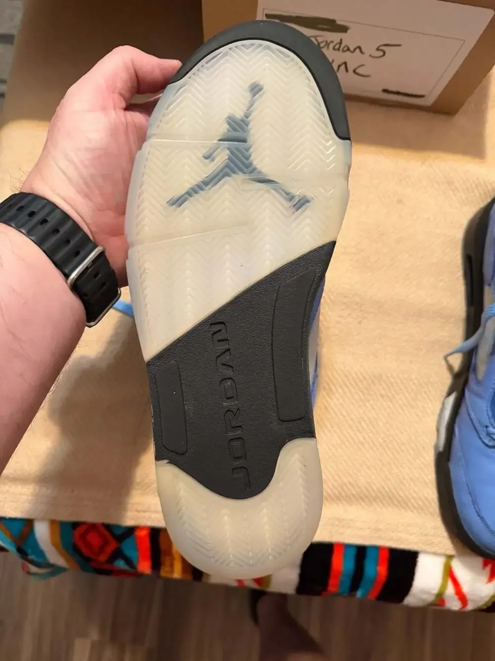 Air Jordan 5 Retro SE UNC University Blue